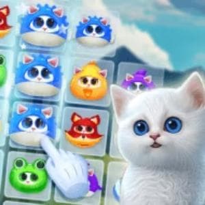 Play Kitty Jewel Quest - Free Online Match 3 Game