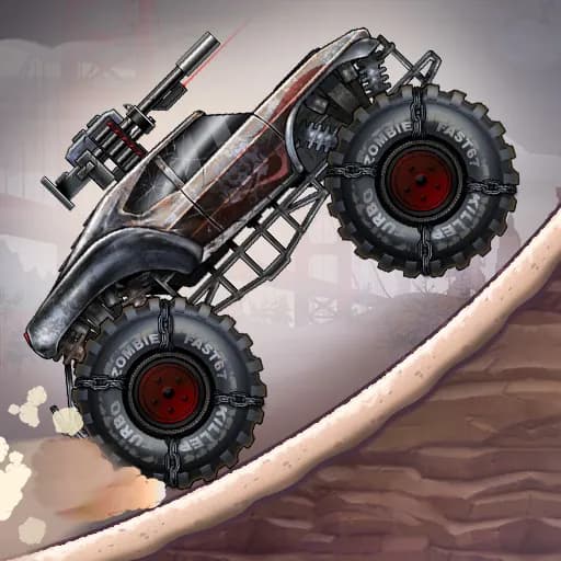 Play Zombie Monster Truck - Free Online Match 3 Game